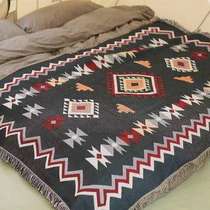 オルテガ柄　マットシート　大判