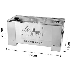 折りたたみ焚き火台　BLACKDEER